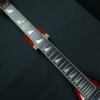 Jackson USA Custom Shop RR24 Rhoads w/ Cut Outs 2005 Red Marble Pablo Santana Masterbuilt NAMM'05 image 15