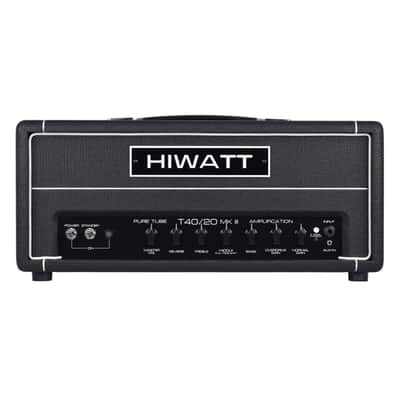 Hiwatt T40/20 MK III Switchable 40W/20W Tube Head | Reverb