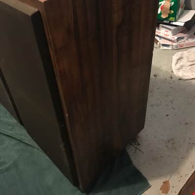 Cerwin Vega D-9 Walnut 15" beautiful vintage 350 watt floor standing stereo speakers image 11