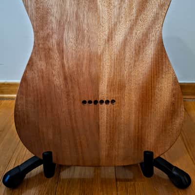 Immagine Telecaster Tele Thinline Body SH Cherry Burst Mahogany and Maple Top - 2