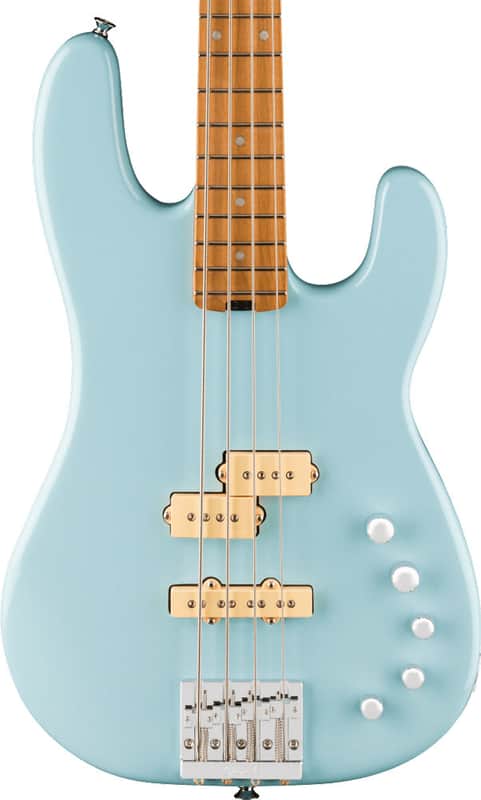 Charvel Pro-Mod San Dimas Bass PJ IV - Bass Guitar -  Sonic Blue image 1