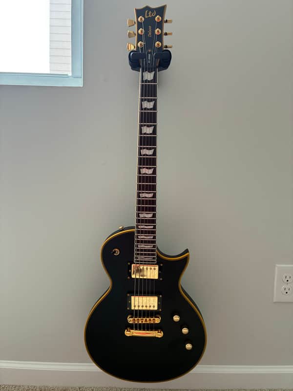 ESP LTD EC-1000 Duncan with Ebony Fretboard 2018 - Present - Vintage Black image 1