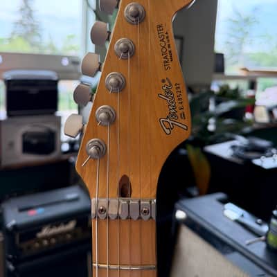 Fender Strat Plus with Maple Fretboard 1987 - 1998 - Lake Placid Blue image 11