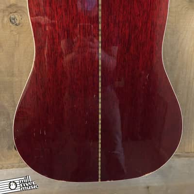 Samick Greg Bennett D-5 Dreadnought Acoustic Guitar Natural image 5