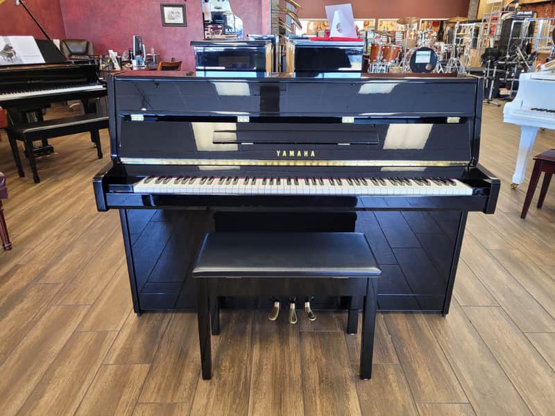 Yamaha b1 43" Continental Upright Piano - Polished Ebony image 1