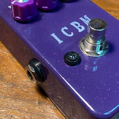Super-Freq ICBM (EHX Op-amp Big Muff clone) 2019 Purple Sparkle image 5