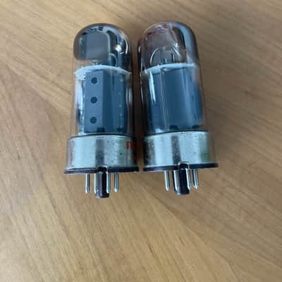 Vintage Matched Pair RCA 6550 KT88 Dual Getter image 3
