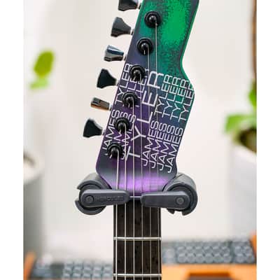 James Tyler Japan Studio Elite HD HSS-Alien Guano Semi Gloss w/Faux Matching Headstock, Black Pearl PG, Black HW, Ebony FB, Midboost & Bypass Button image 4