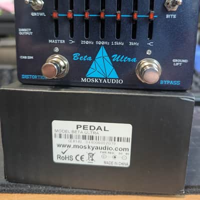 Mosky Audio Beta Ultra Bass Preamp - Purple image 1