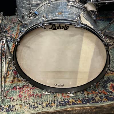 Ludwig, Charlie Watts Played, Super Classic 1968 - Sky Blue Pearl, 22,13,16 image 8
