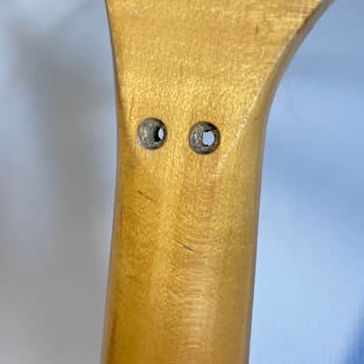 1985 Kramer USA Banana Maple Fretboard Guitar Neck Floyd Ready 22 Frets Dot Inlay w/ Neckplate (Non Scarf) Bild 20