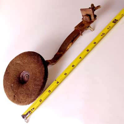 Leedy/Ludwig 30s Clamp-On Bass Drum Muffler Tone Control Hoop-Mount Vintage W&A image 3