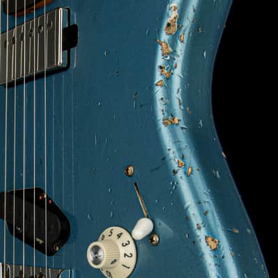 Fender Custom Shop 1966 Stratocaster SH Heavy Relic - Faded Aged Lake Placid Blue #88371 image 11