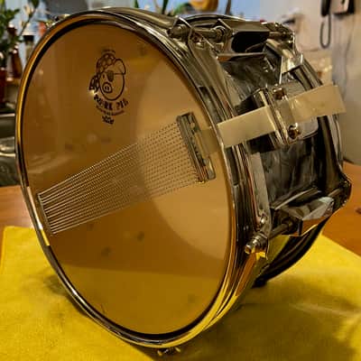 Pork Pie 10" Snare (6x10), Pre-Little Squealer 1999, in Grey Pearl image 9