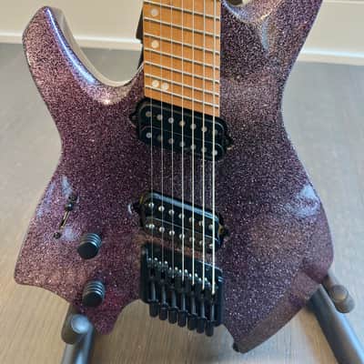 Ormsby Goliath 7 String GTR Left Handed Run 17 - Lavender Sparkle image 3
