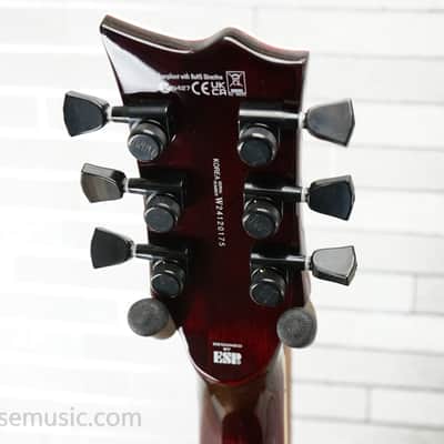ESP LTD EC-1000 QM - See Thru Black Cherry image 18