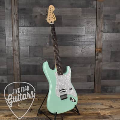 Mint Fender LTD Tom DeLonge Stratocaster - Surf Green with Deluxe Gig Bag image 13