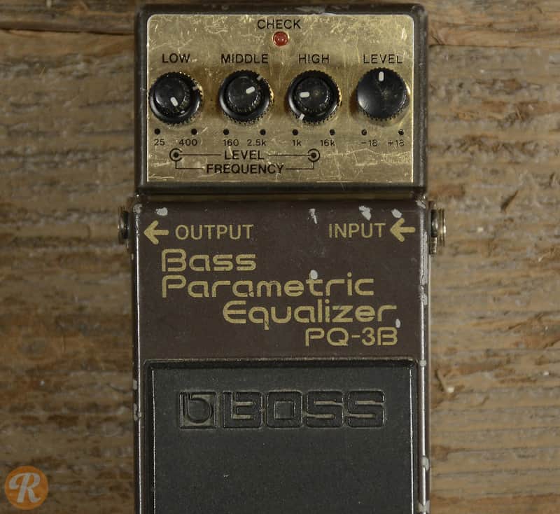 Boss PQ-3B Bass Parametric Equalizer | Reverb