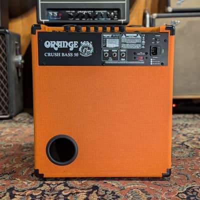Orange Crush Bass 50 50-Watt 1x12" Bass Combo 2016 - Present - Orange image 3