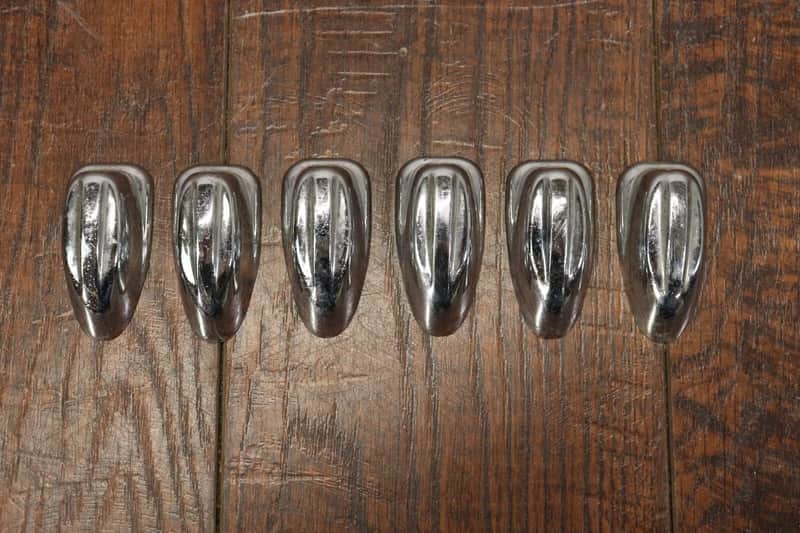 Unbranded Chrome Tom Drum Lugs 6pk #19 image 1