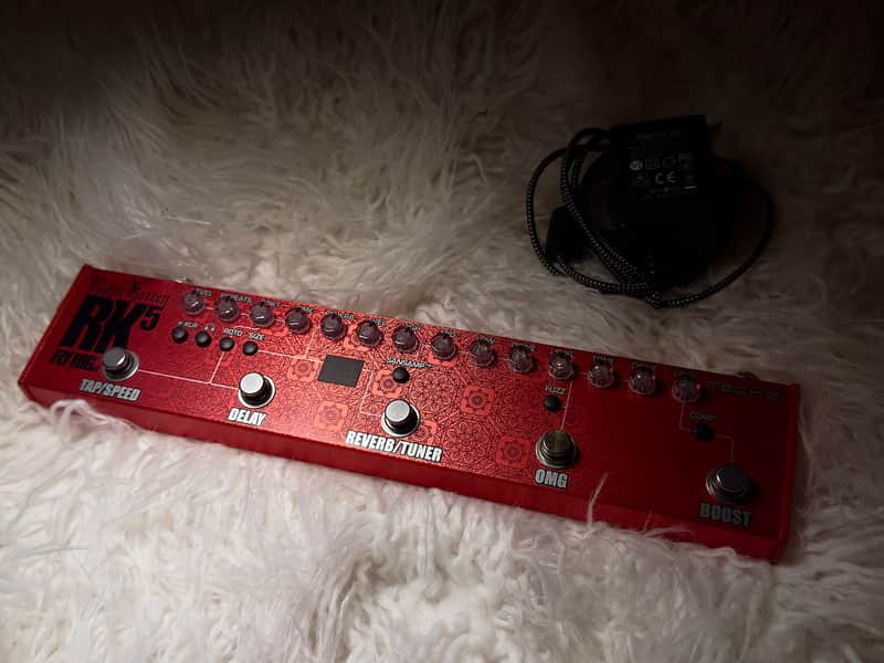 Tech 21 Tech 21 Richie Kotzen RK5 V2 Signature Fly Rig in excellent condition 2019 - Red image 1