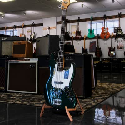 Fender Player Series II Jazz Bass Limited Edition in British Racing Green w/ Tweed Case (Excellent) *Free Shipping* image 1