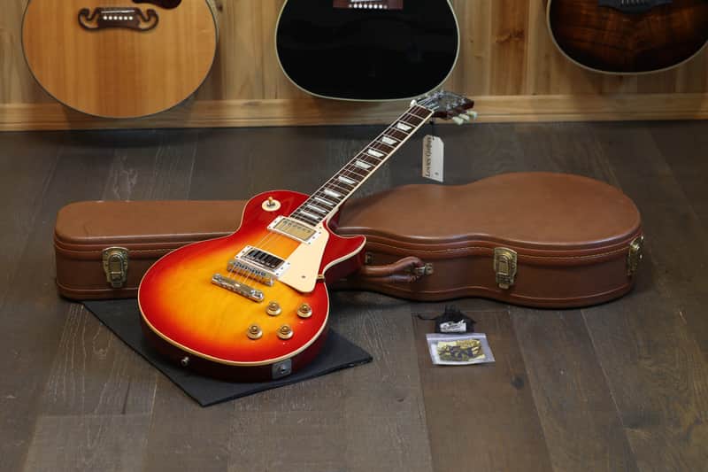 1997 Gibson Les Paul Standard Electric Guitar Heritage Cherry Sunburst + HSC image 1