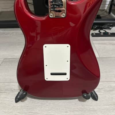 Fender Blacktop Stratocaster HH with Maple Fretboard 2011 - 2014 - Candy Apple Red image 5