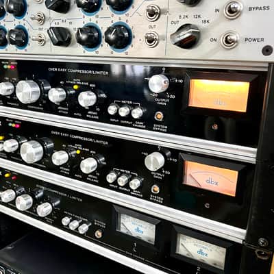 Immagine PAIR- DBX 165 1970’s - Over easy compressor limiter matched - 3