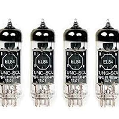Tung-Sol EL84 Matched Quad with Platinum Matching. Brand New w/ Full Warranty! image 1