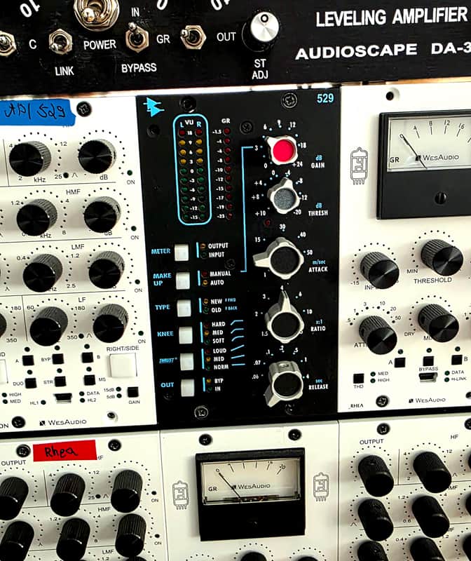 API 529 500 Series Stereo Compressor Module (API 2500 in 500 format) image 1