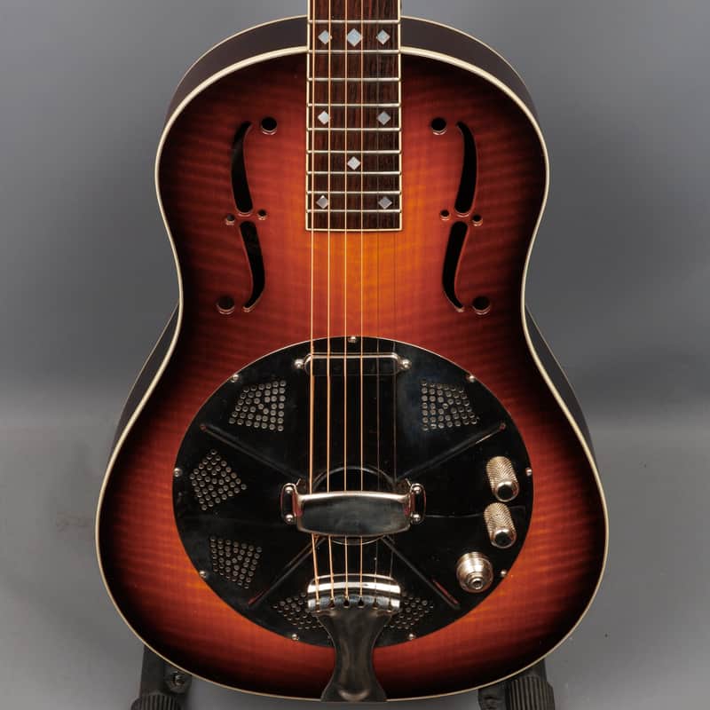 2005 National Estralita Deluxe Walnut / Maple Resonator Guitar image 1