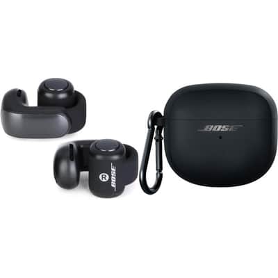 Bose Ultra Open Earbuds with Charging Case Cover - Black image 2
