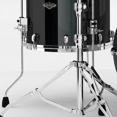 Tama WBSF14A-PBK Starclassic Walnut/Birch Lacquer Floor Tom 14 - Piano Black image 4