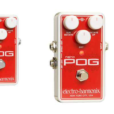 Electro Harmonix NanoPog Polyphonic Octave Generator Guitar Effect Pedal - New image 5
