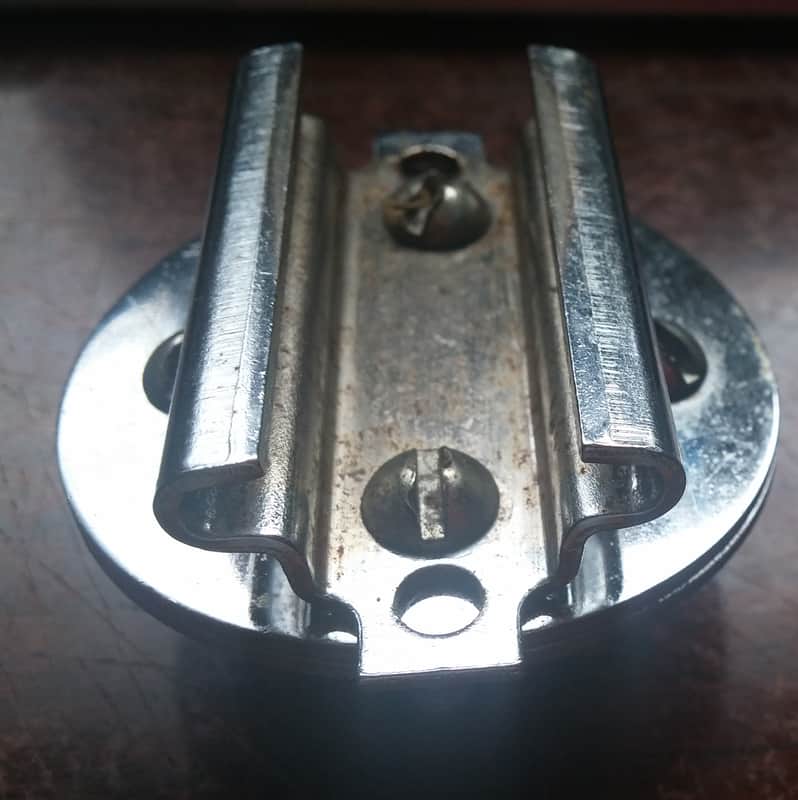 VINTAGE Ludwig USA Concert Tom Octplus Bongo Slide Spade Mount Bracket NO TARIFFS !! image 1