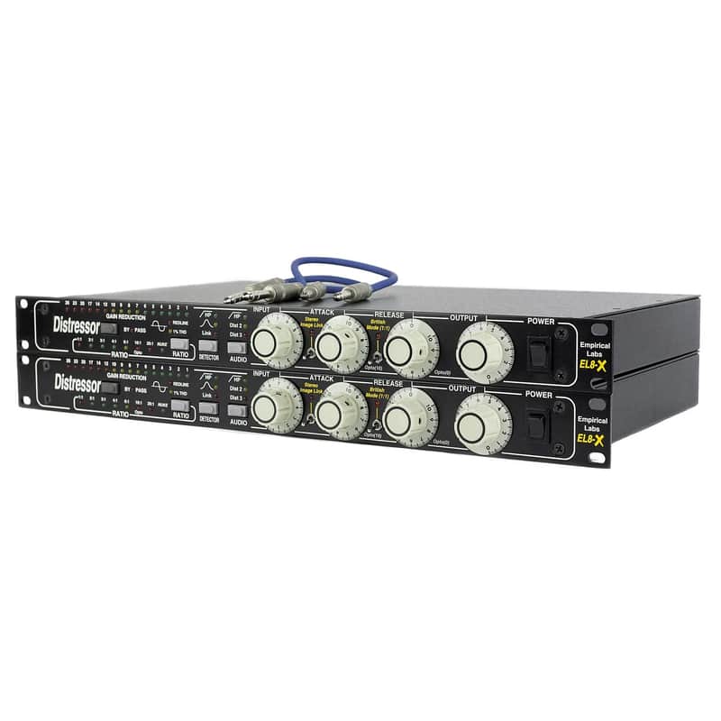 Empirical Labs EL8-XS Distressor Stereo Pair with British Mode and Image Link image 1