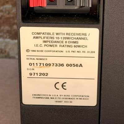 Bose 201 Series IV Direct/Reflecting® Bookshelf Speakers (Pair) — Good Cosmetic Condition (Sold AS-IS) image 12