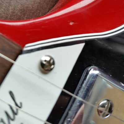 Gibson Sg Factory Fluke. Red, Horned, Serial # Ends In 666!!! image 7