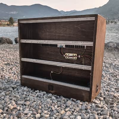 9U Eurorack Case Powered, 84 or 104 hp, desktop synth modular synthesizer image 1