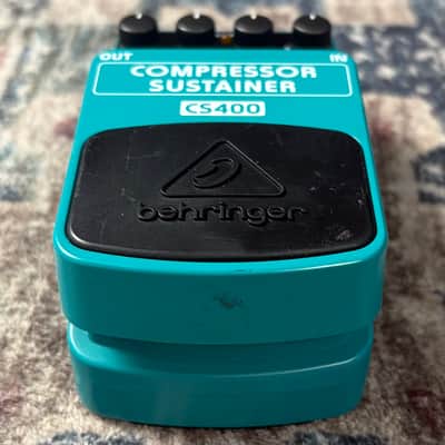 Behringer CS400 Compression Sustainer Guitar Effect Pedal! image 2