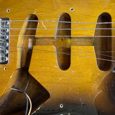 1957 Fender Stratocaster 2TSB Sunburst Refinished Body & Neck image 20