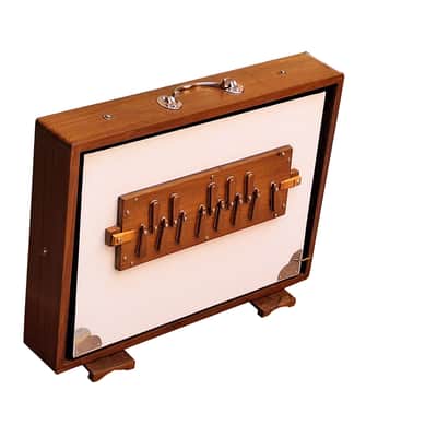 SHRUTI BOX~BIG SIZE (16" X 12" X 3")~13 NOTES~TUNING 440Hz~YOGA~MANTRA~CHANT~WITH BAG image 2
