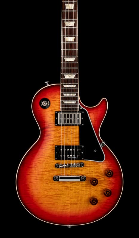 Gibson Custom Shop 1960 Les Paul Standard Mod Collection (2019) - Fireblast Perimeter #09777 with Original Hard Case image 1
