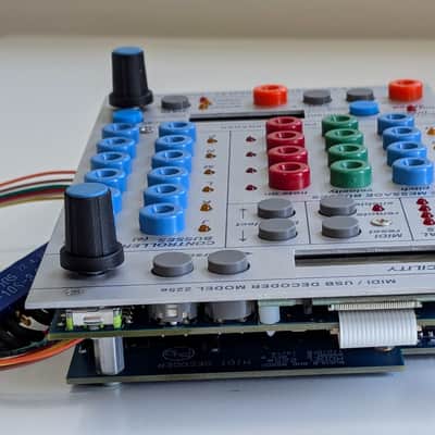 Buchla 225e MIDI Decoder / Preset Manager 2010s - Silver image 7