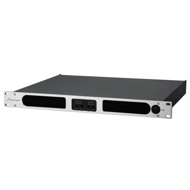 Studiomaster Studiomaster HX4-1000 Studiomaster HX4-1000 4x 425W at 4 Ohms High Performance 1U Digital Power Amplifier image 1