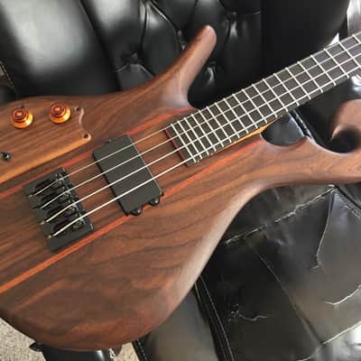 Carl Thompson Bass guitar Semi-Frills Scroll 32" Scale 2017 MINT Lefty left handed image 11