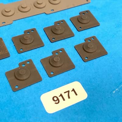 CASIO CT-360 Casiotone Keyboard Genuine Part: Conductive Button Contact Pad Set image 3