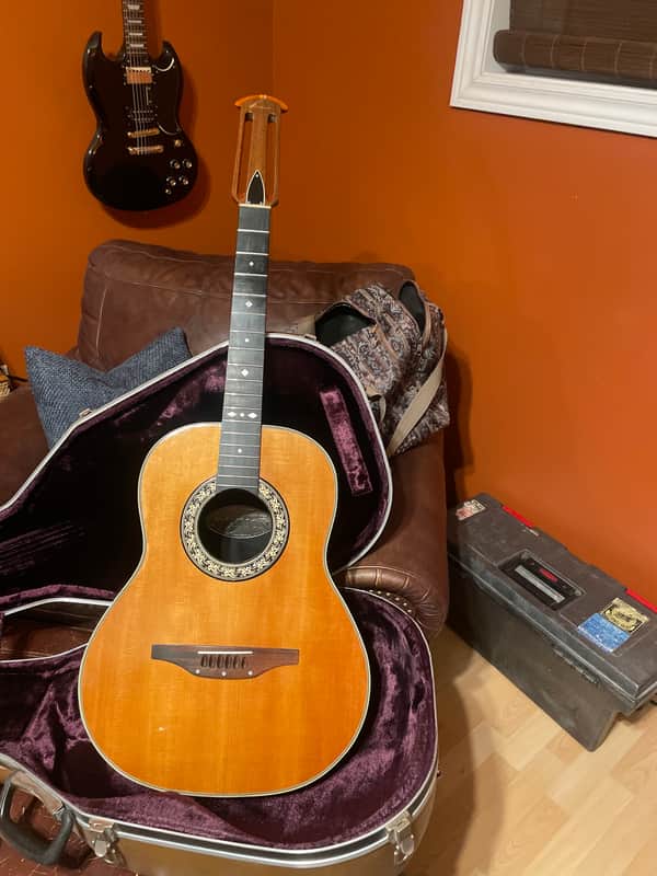 70’s Ovation 12 sting acoustic guitar image 1