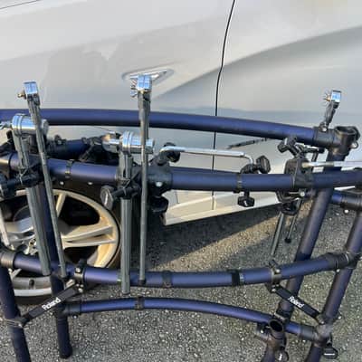 Roland TD-10 TD-20 TD-30 Purple drum rack stand V-drums image 7
